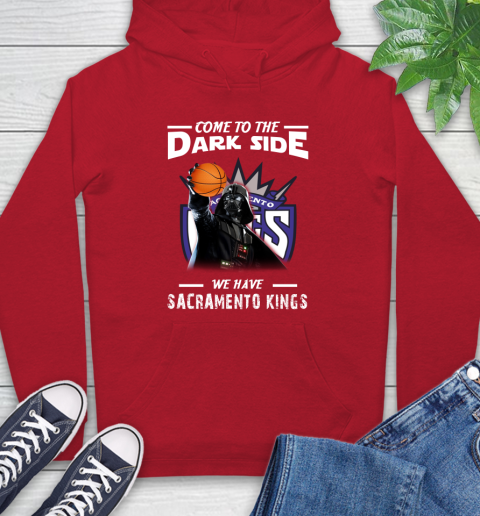 NBA Come To The Dark Side We Have Sacramento Kings Star Wars Darth Vader Basketball Hoodie 10