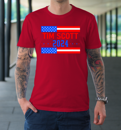Tim Scott 2024 For President T-Shirt 14