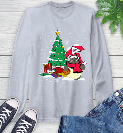 Los Angeles Lakers NBA Basketball Cute Tonari No Totoro Christmas Sports (2) Long Sleeve T-Shirt 6
