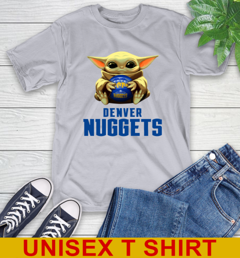 NBA Basketball Denver Nuggets Star Wars Baby Yoda Shirt 6