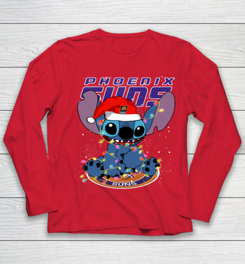 Phoenix Suns NBA noel stitch Basketball Christmas Youth Long Sleeve 7