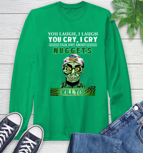 NBA Talk Shit About Denver Nuggets I Kill You Achmed The Dead Terrorist Jeffrey Dunham Basketball Long Sleeve T-Shirt 8