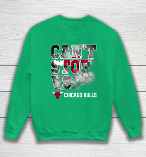 NBA Chicago Bulls Basketball Can't Stop Vs Sweatshirt 5