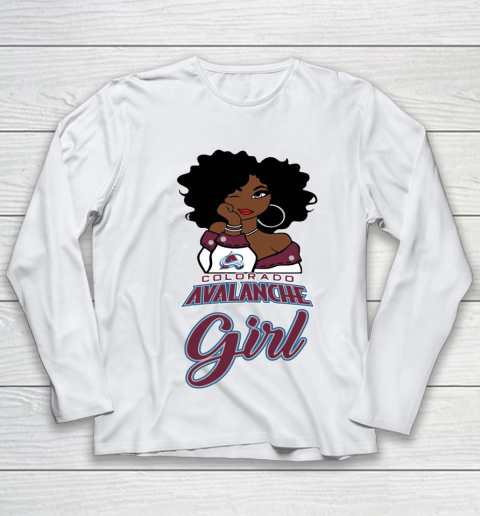Colorado Avalanche Girl NHL Youth Long Sleeve 2