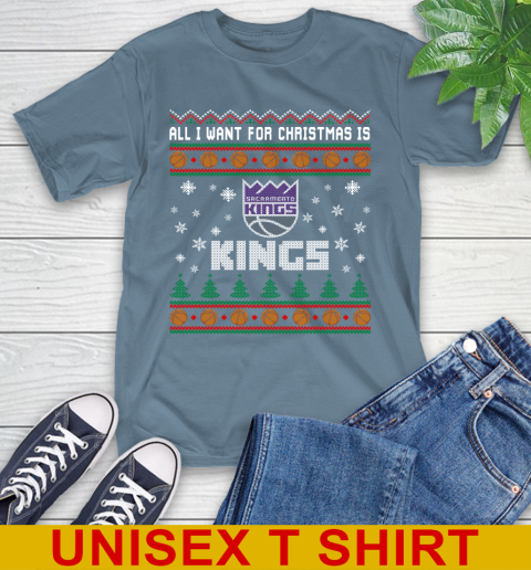 NBA Basketball All I Want For Christmas Is Sacramento Kings 8
