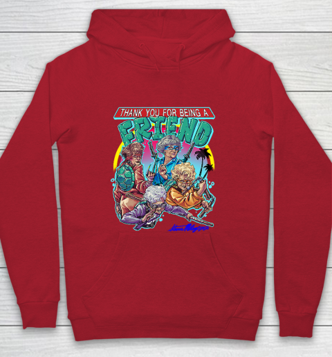 Golden Girls Tshirt Thank You For Being A Friend Ninja Turtles Youth Hoodie 7
