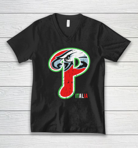Philadelphia Eagles Italia V-Neck T-Shirt
