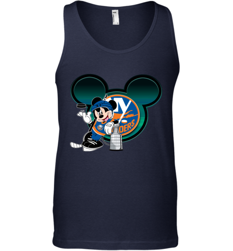 NHL New York Islanders Mickey Mouse Disney Hockey T Shirt Tank Top