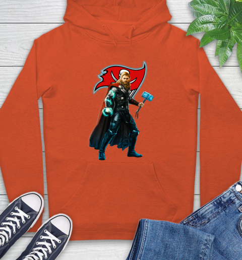 NFL Thor Avengers Endgame Football Tampa Bay Buccaneers Hoodie 5