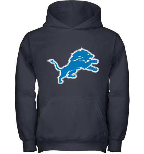 Detroit Lions NFL Pro Line by Fanatics Branded Blue Vintage Victory Youth Hoodie