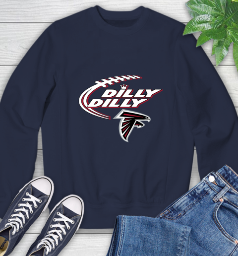 NFL Atlanta Falcons Dilly Dilly Football Sports Sweatshirt 3