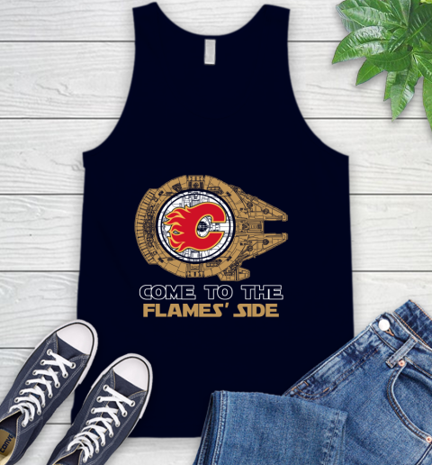 NHL Come To The Calgary Flames Wars Hockey Sports Tank Top 2