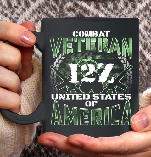 Veteran Shirt 12Z MOS United States Combat Veteran Ceramic Mug 11oz