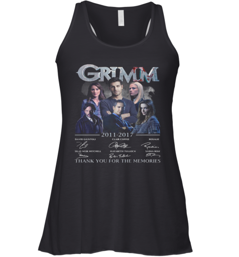 Grimm 2011 2017 Signature Thank You For The Memories Racerback Tank