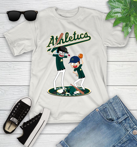 MLB Oakland Athletics Rick And Morty Baseball 114