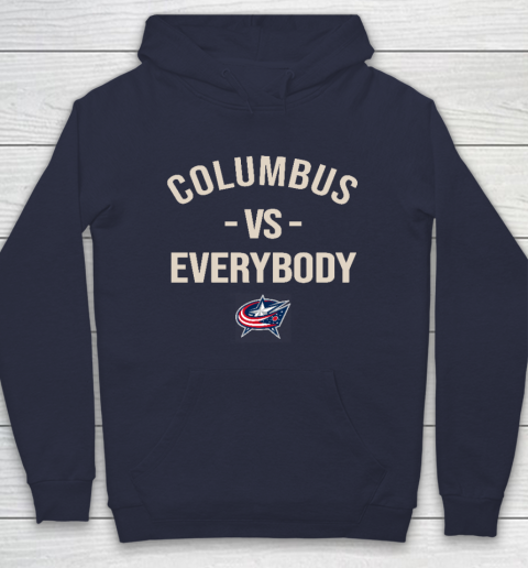 Columbus Blue Jackets Vs Everybody Hoodie 2