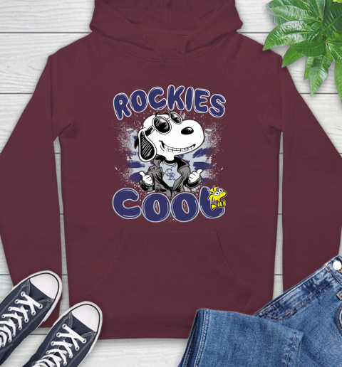 MLB Baseball Colorado Rockies Cool Snoopy Shirt Hoodie 6