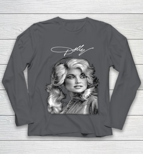Dolly Parton Classic Vintage Signature Youth Long Sleeve 6