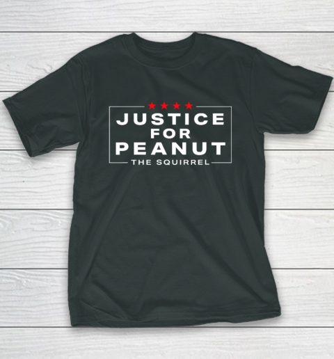 Justice For Peanut The Squirrel Tee  Peanut Squirrel Youth T-Shirt 3