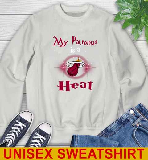 NBA Basketball Harry Potter My Patronus Is A Miami Heat Sweatshirt 5