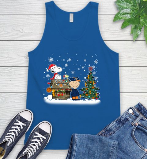 New York Knicks NBA Basketball Christmas The Peanuts Movie Snoopy Championship Tank Top 4