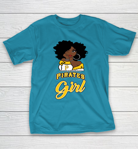 Pittsburgh Piratess Girl MLB T-Shirt 8