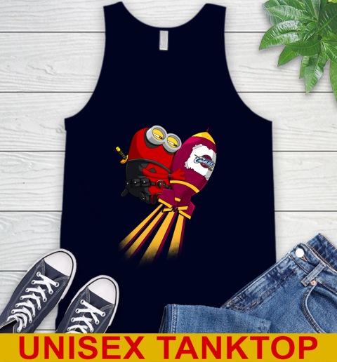 NBA Basketball Cleveland Cavaliers Deadpool Minion Marvel Shirt Tank Top 2