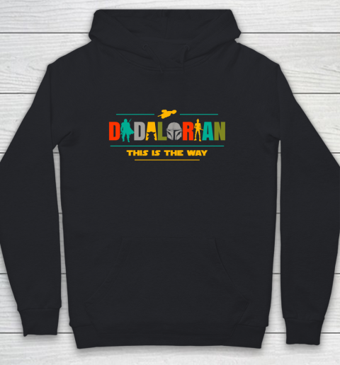 Father's Day For Dad Dadalorian This Is The Way Youth Hoodie