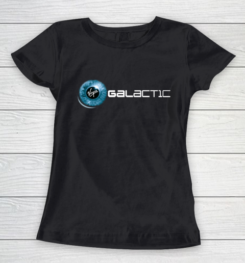 Virgin Galactic (print on front and back) Women's T-Shirt