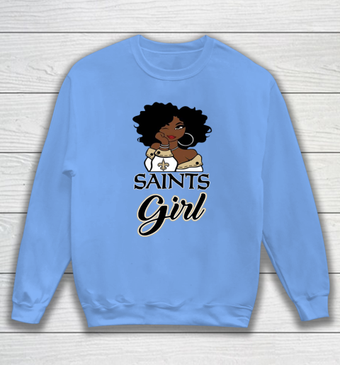 New Orleans Saints Girl NFL Sweatshirt 9