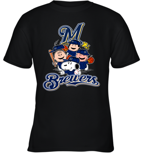 MLB Milwaukee Brewers Snoopy Charlie Brown Woodstock The Peanuts