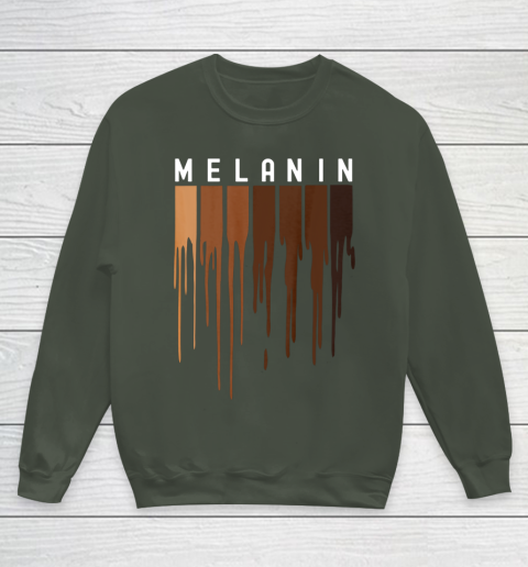 Drippin Melanin T Shirt for Women Pride  Black History Gift Youth Sweatshirt 8