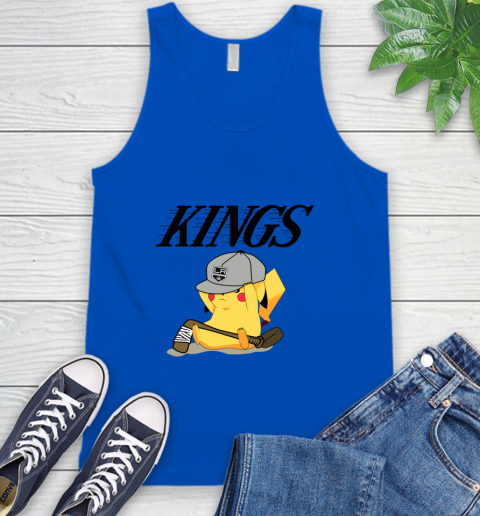 NHL Pikachu Hockey Sports Los Angeles Kings Tank Top 5