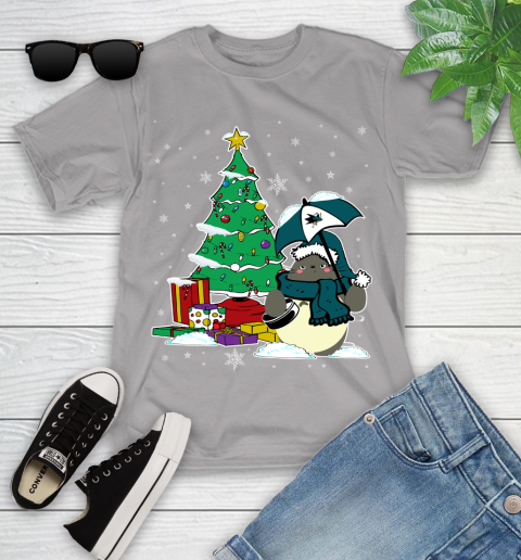 St.Louis Blues NHL Hockey Cute Tonari No Totoro Christmas Sports (2) Youth T-Shirt 4