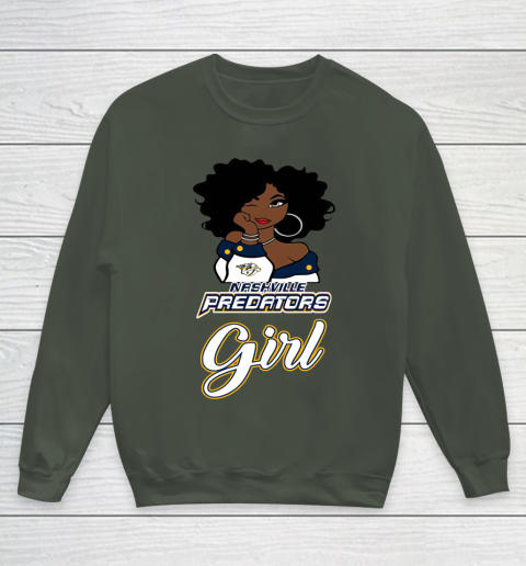 Nashville Predators Girl NHL Youth Sweatshirt 10