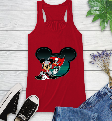 NFL Tampa Bay Buccaneers Mickey Mouse Disney Football T Shirt Racerback Tank 6