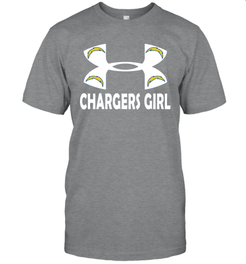 NFL Los Angeles Chargers Girl Under Armour Football Sports PyKMYCAl82m classic t shirt 2 95 151514 front sport grey