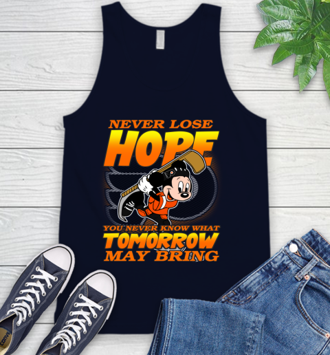Philadelphia Flyers NHL Hockey ootball Mickey Disney Never Lose Hope Tank Top 2