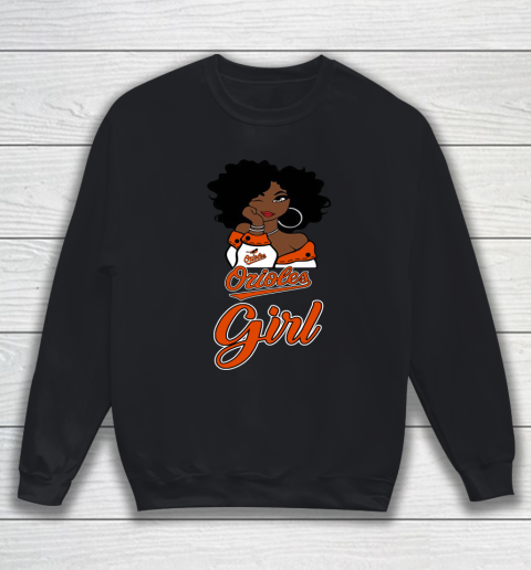 Baltimore Orioles Girl MLB Sweatshirt