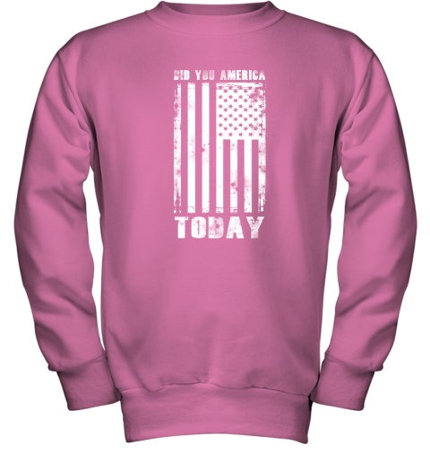 Did You America Today Youth Sweatshirt