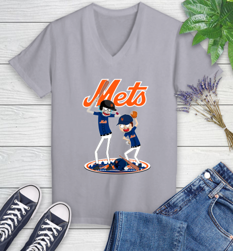 MLB New York Mets Rick And Morty Baseball 80
