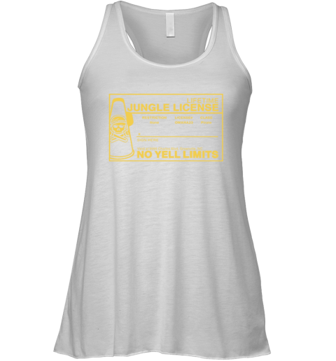 East Carolina Pirates Lifetime Jungle License No Yell Limits Racerback Tank
