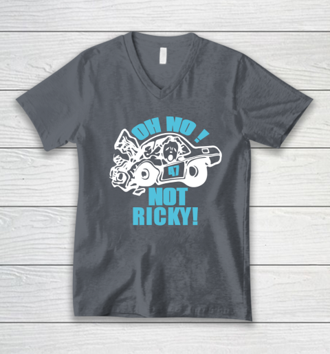 Oh No Not Ricky V-Neck T-Shirt 3