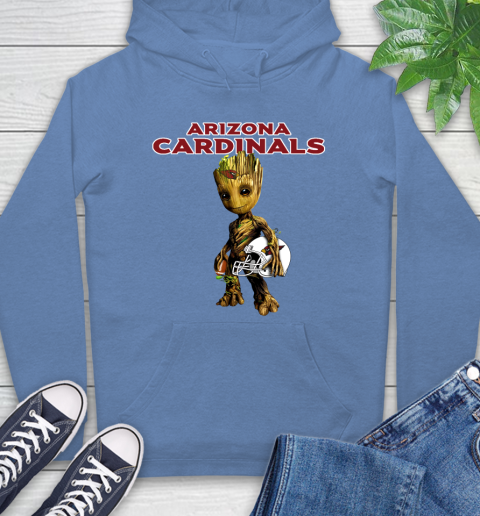 Arizona Cardinals NFL Football Groot Marvel Guardians Of The Galaxy Hoodie 11