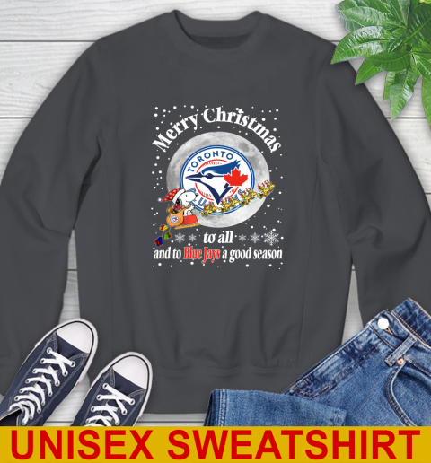 Toronto Blue Jays Merry Christmas To All And To Blue Jays A Good Season MLB Baseball Sports Sweatshirt 7