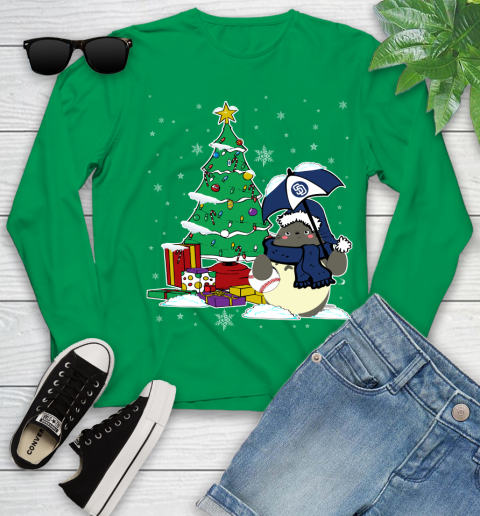 San Diego Padres MLB Baseball Cute Tonari No Totoro Christmas Sports Youth Long Sleeve 7