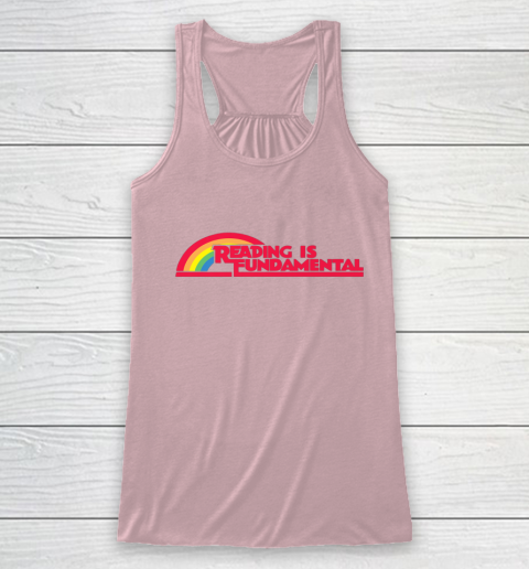 Reading Rainbow t shirt Reading is Fundamental Gay Rainbow Racerback Tank 5
