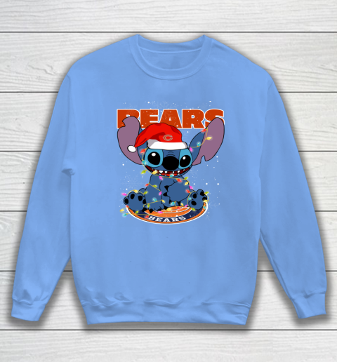 Chicago Bears NFL Football noel stitch Christmas Sweatshirt 7