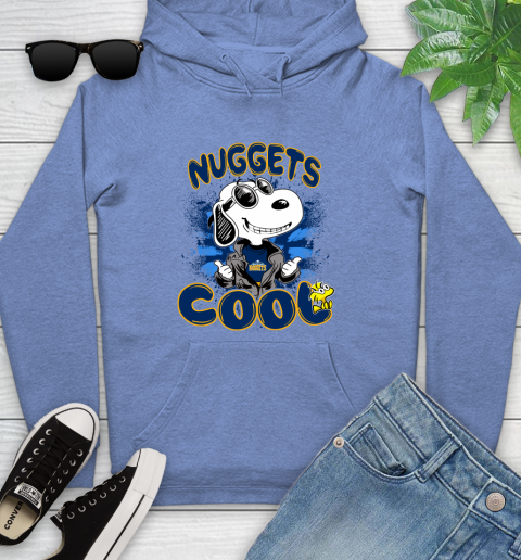NBA Basketball Denver Nuggets Cool Snoopy Shirt Youth Hoodie 11