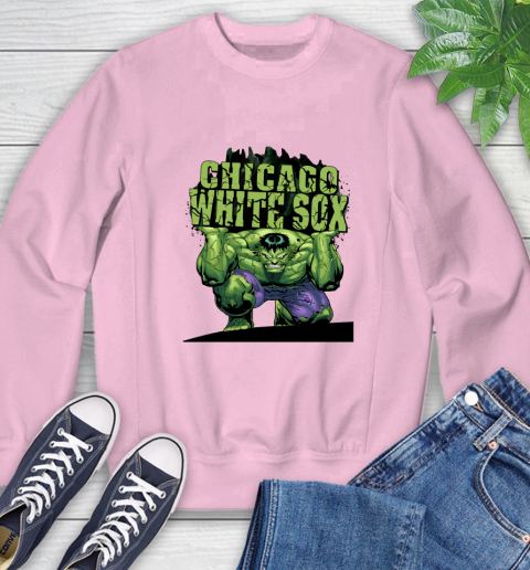 Chicago White Sox MLB Baseball Incredible Hulk Marvel Avengers Sports Sweatshirt 9